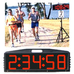 Mile Marker Race Clock