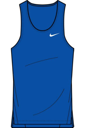 Nike Stock Dry Miler Singlet Mens