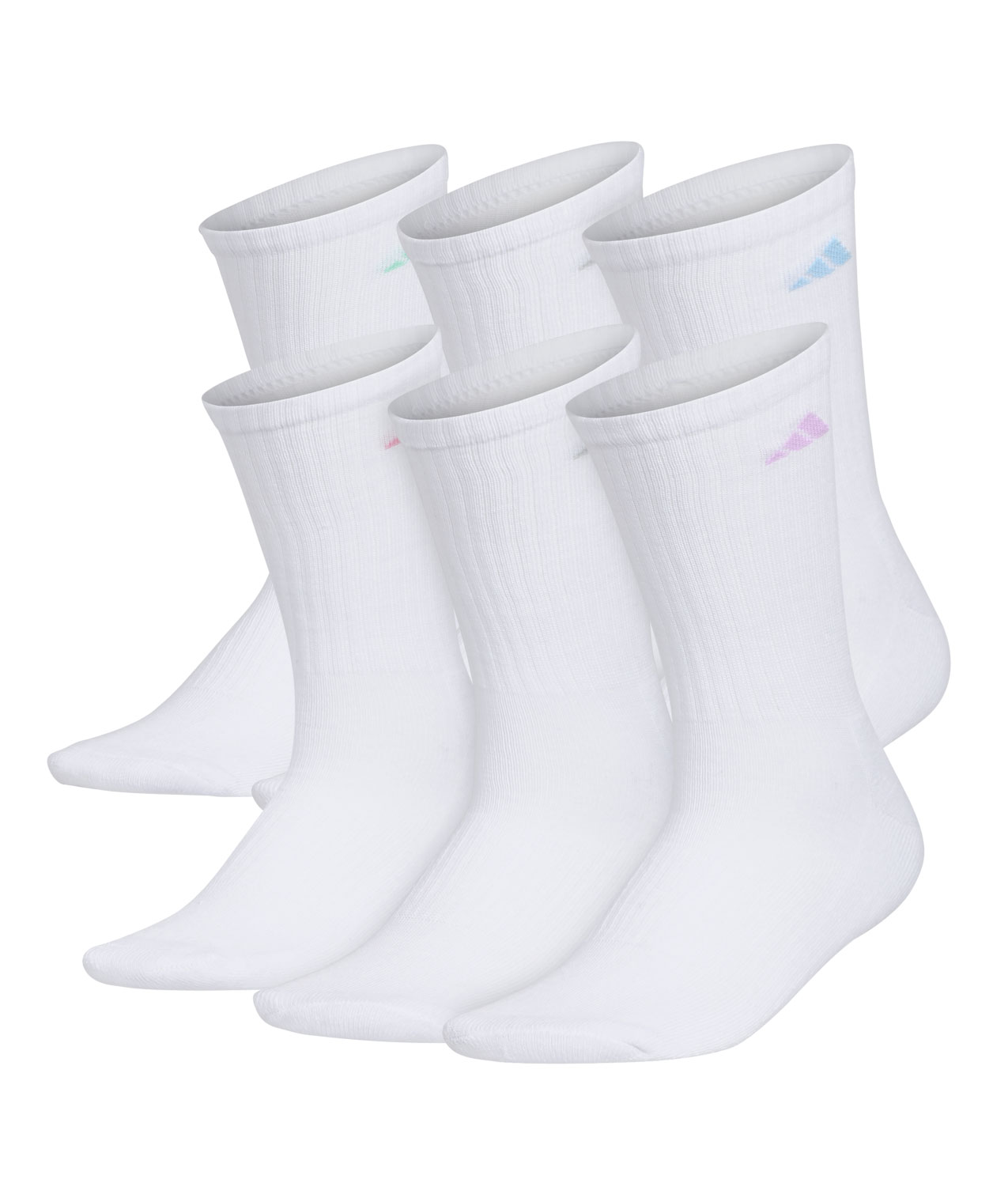Adidas Cushioned Sock 6pk Crew Womens WH