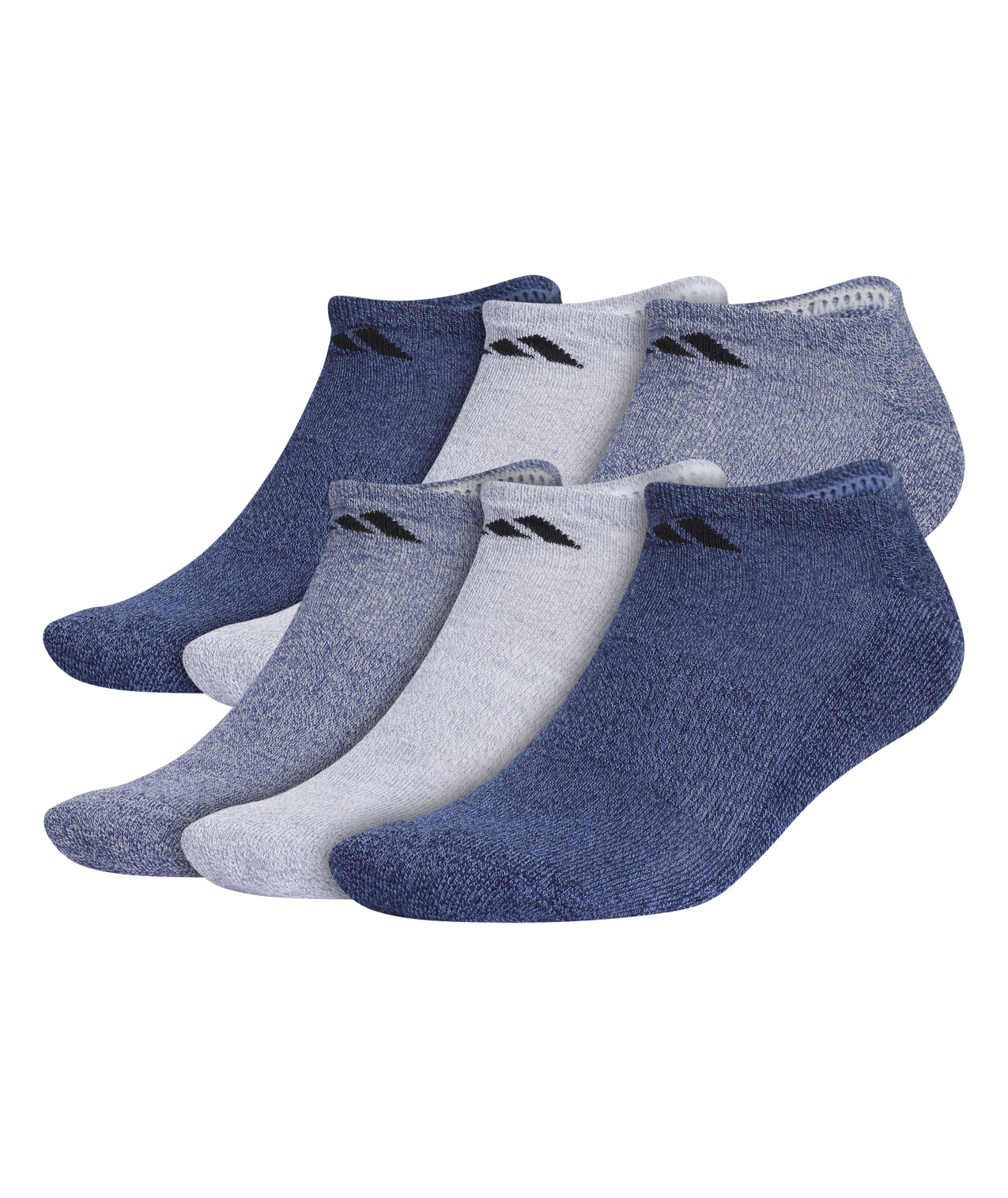 Adidas Cushioned Sock 6pk no-show Mutli