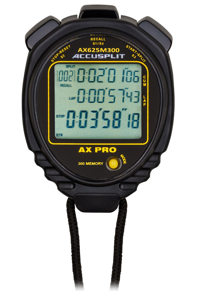 Accusplit AX625M300 300 Memory Stopwatch