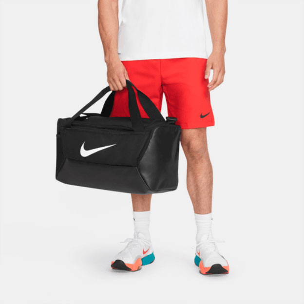 Black Nike Brasilia Small Duffel Bag