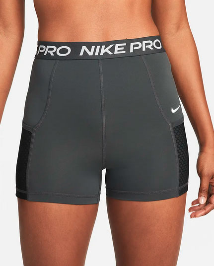 High Waist Compression Shorts With Pockets