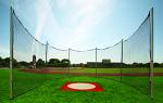 Steel Straight Post Discus Cage Steel Straight Post Discus Cage