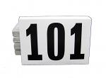 Adhesive Bib Numbers 6in x 4in Adhesive Bib Numbers 6in x 4in