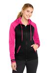 Sport-Tek® Women's Sport-Wick® Varsity Fleece Full-Zip Hooded Jacket Sport-Tek® Women's Sport-Wick® Varsity Fleece Full-Zip Hooded Jacket