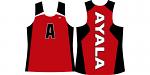 Womens Solid Sublimated Singlet - Ayala JV