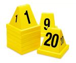Numbered Cones Numbered Cones